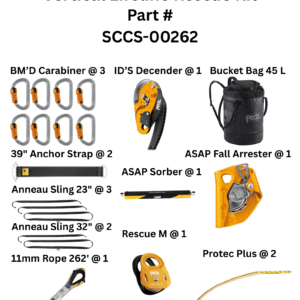 Vertical Lifeline Rescue Kit 262'